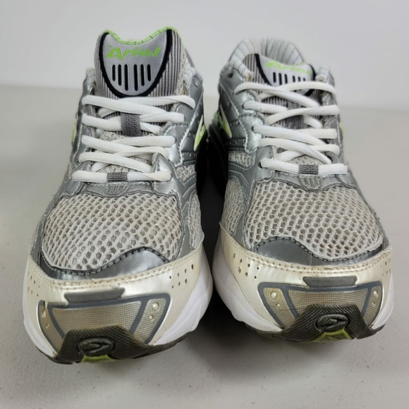 Brooks Ariel Running/ Walking - 42199131 - Silver Green White - Women's Size 7.5 - Picture 2 of 9